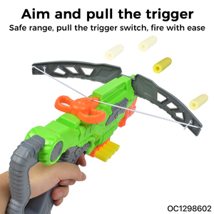 Arco <span class=keywords><strong>de</strong></span> Juguete <span class=keywords><strong>de</strong></span> Plástico <span class=keywords><strong>de</strong></span> 38CM, Modelo 2026, Juego <span class=keywords><strong>de</strong></span> Disparos con Balas Blandas para Niños - Product Image 3