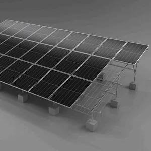 Yonz lunghezza personalizzata accessori per montaggio fotovoltaico staffa di montaggio solare per binario per pannello solare