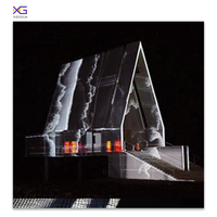 Proyector de vídeo para exteriores de alta definición y alto brillo Proyección holográfica arquitectónica