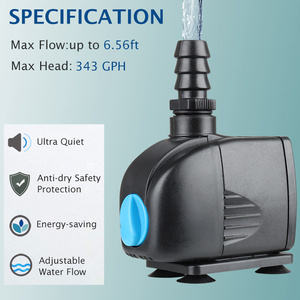 Heto QD-3800 estrutura de bomba submersível e energia elétrica, bomba de água koi de energia elétrica, outra bomba de água - Product Image 5