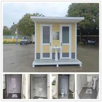 Les toilettes portables commerciales, les toilettes portables de luxe et les toilettes portables à quatre compartiments sont à vendre.