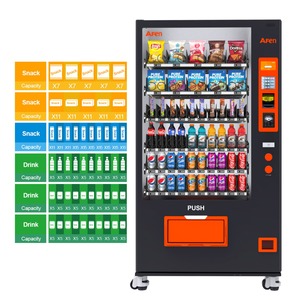 Máquina Expendedora Comercial de Bebidas y Aperitivos AFEN USA, Envío en 3 Días, Gran Capacidad, con Monedas y Billetes para Negocios - Product Image 4