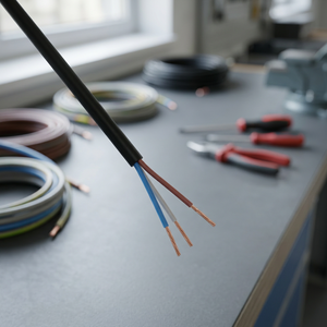 สายเคเบิลทองแดงแบบยืดหยุ่น 2 แกน ขนาด 13 AWG พร้อมฉนวน PVC 600V/1100V แบบกลม สำหรับงานอิเล็กทรอนิกส์ - Product Image 5