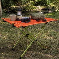 Ensemble de meubles de camping pliants en aluminium léger, table et chaises portables pour pique-nique et plage