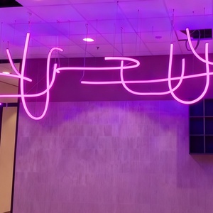 Tube néon flexible lumineux à 360 degrés en silicone LED IP65 3000K Ra90 DC24V 22mm, luminaire suspendu pour extérieur, plafond, surface - Product Image 1