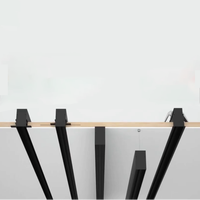 Support de lampe magnétique créatif en aluminium 0.5M 1M encastré au plafond suspendu LED aimant de montage lumières Rail de voie