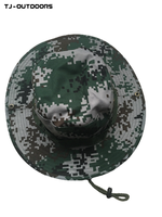 Topi taktis tempur pria, topi olahraga Camo Shenzhen luar ruangan kustom dengan tali nilon yang dapat diatur untuk dewasa