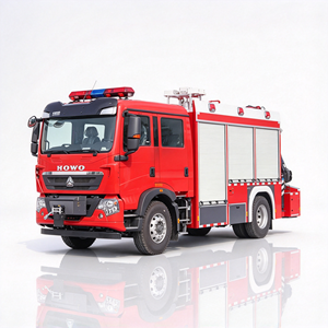 Potente Camión de Bomberos de Rescate de Emergencia Sinotruk HOWO con Grúa y Generador - Product Image 1