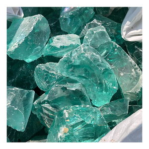 Decorazione del giardino <span class=keywords><strong>vetro</strong></span> rotto rocce oceano blu Cullet pietra di <span class=keywords><strong>vetro</strong></span>