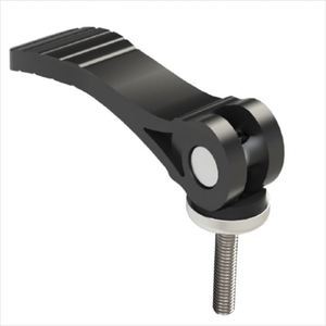 Poignée en aluminium noir CNC haute précision, levier de verrouillage à came réglable, pour perçage et brochage, fournisseur d'usine du Guangdong - Product Image 2