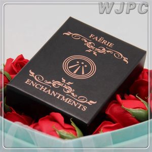 Jeu de cartes de tarot d'oracle de divination magique avec impression personnalisée, noir sur le devant et or rose sur le dos, bordure dorée, avec boîte de couverture et de fond - Product Image 3