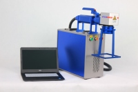 Machine de marquage laser à fibre mobile portable pour numéro de date de code QR de pneu