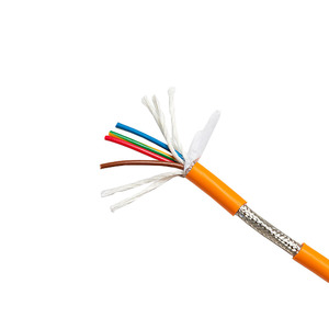 TRVVP câble de chaîne de frein à bouclier haute flexibilité ligne électrique de servomoteur <span class=keywords><strong>2</strong></span> <span class=keywords><strong>3</strong></span> 4 core 0.5 0.75 1.5 <span class=keywords><strong>2</strong></span>.5 câble carré - Product Image 1