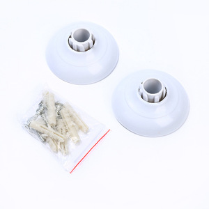 Vente en gros de tringles de douche en acier inoxydable de style L, PILLAR, chromées, écologiques - Product Image 3