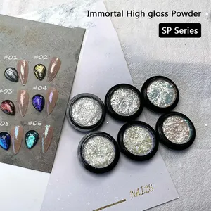 New Nail Fairy Highlighter PIAC Radiant Fairy Nail Magic Mirror powder nails pigment magic glass mirror chrome powder