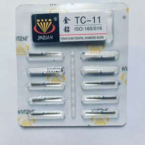 Đầu mài kim cương nha khoa tốc độ cao, dụng cụ khoan nha khoa dùng cho chuẩn bị và phục hình răng, tiện dụng - Product Image 2