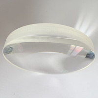 High Transmittance Biconvex Lens 63mm 7mm Edge Anti Reflective Coated for Binoculars Night Vision Optical Instruments
