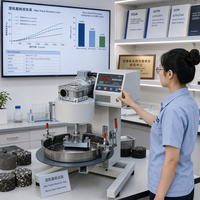 Testeur d'abrasion à l'eau ASTM D3910 pour mélange de bitume en émulsion et scellant en pâte, machine de test de résistance à l'usure en laboratoire