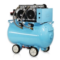 Compresseur d'air silencieux sans huile pour les dentistes, médicale, 4hp, filtre à Air, silencieux, pour soins dentaires