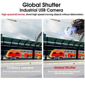 ELP <span class=keywords><strong>720P</strong></span> 1MP Global Shutter Module de caméra USB M12 Objectif 3.6mm AR0144 <span class=keywords><strong>Webcam</strong></span> USB haute vitesse <span class=keywords><strong>60fps</strong></span> UVC 1MP pour Windows/MAC/Linux/Pi - Product Image 3