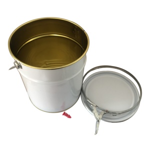 Thùng Thiếc Dạng Mở Đầu 5 Gallon Thùng Thiếc Sơn Kim Loại Thùng Thiếc Cỡ 20 Lít Có Tay Cầm Để Bán - Product Image 2