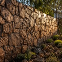 Panneau mural Ynori PU Fieldstone, texture de galets, brun, 40-60 mm, 1200x600 mm, pour façade extérieure de maison, revêtement en pierre artificielle, haute densité