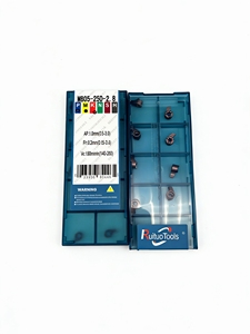 Outil de rainurage interne en carbure Comma, insert à rainurage profond pour petits trous, lame à rayon inversé MB05-250-2.8 - Product Image 2