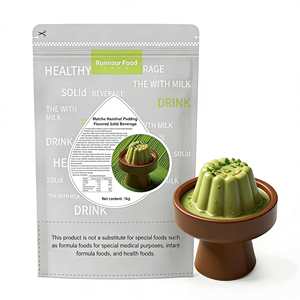 Standardized Quality Matcha Pudding Mix <strong>Franchise</strong> Supply Consistent Texture Instant Dessert Powder Bubble <strong>Tea</strong> Chain Wholesale - Product Image 2