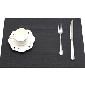 Vente en gros de nouveaux modèles de tapis et tampons rectangulaires en PVC écologiques décorations de table à manger de cuisine de mariage classique - Product Image 1