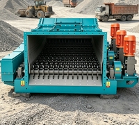 Machine à tamiser vibrante en acier industriel pour usine de traitement des minerais avec une capacité de 15000 kg