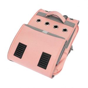 BSCI Factory Factory custom breathable comfort Mokiras pet carrier Pet supplies luxury cloth <b>cat</b> <b>backpack</b> carrier - Product Image 3
