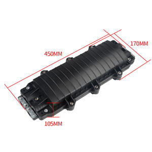 24 48-aderige kernverbindingsschakelaar voor glasvezel, FTTH buitenverbindingsschakelaar voor optische vezels, 96-aderige horizontale OFC glasvezelkabel-fusiebox - Product Image 3