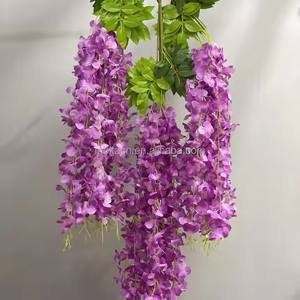 Fiori Artificiali di Glicine in Seta per Matrimoni, Lauree, Pasqua, Ghirlanda Lunga 43 Pollici per Decorazioni a Soffitto, Uso Domestico e Alberghiero, Lunga Durata - Product Image 6