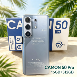 รุ่นปลดล็อคทั่วโลก ดีไซน์ล่าสุดปี 2026 Camon 50 Pro โทรศัพท์มือถือรุ่นใหม่ ปลดล็อคด้วยใบหน้า - Product Image 4