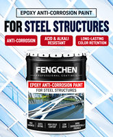 Peinture métallique anti-corrosion FENGCHEN à base de résine époxy, résistante à la rouille, pour structures en acier, rampes et équipements industriels