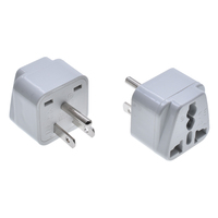Adaptateur secteur américain Type a B Adaptateur de voyage American USA vers European EU Schuko Plug Adapter CE Certificate Type B USA, Canada