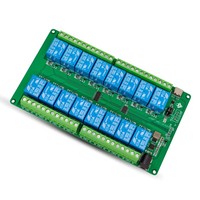 Module de relais USB 16 canaux LCUS-16, commutateur de contrôle de port série pour ordinateur, contrôleur intelligent
