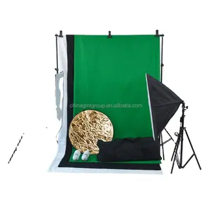 Folding reflector board simpq no assembly puluz ereise cube portable led light 80x80cm background support pictures photo studio