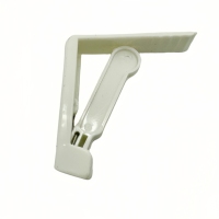 57375 # Clips de nappe en plastique blanc pince de support de nappe réglable à ressort pince de nappe de table extérieure