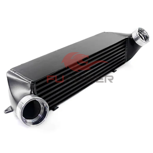 Fupower Upgrade Turbo Intercooler pour châssis E <span class=keywords><strong>BMW</strong></span> 135i/335i N54 & N55 E82 E90 E92 335i/<span class=keywords><strong>335ix</strong></span> Noir/Argent - Product Image 2