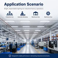 Luz LED Tri-Proof IP69K para Solución de Iluminación Industrial en Fábricas y Talleres