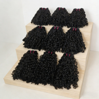 Produit Supérieur - Cheveux Brésiliens Remy - Double trame - Ondulation naturelle - Extension de cheveux 100% humains - 100g - Marque YAMEI