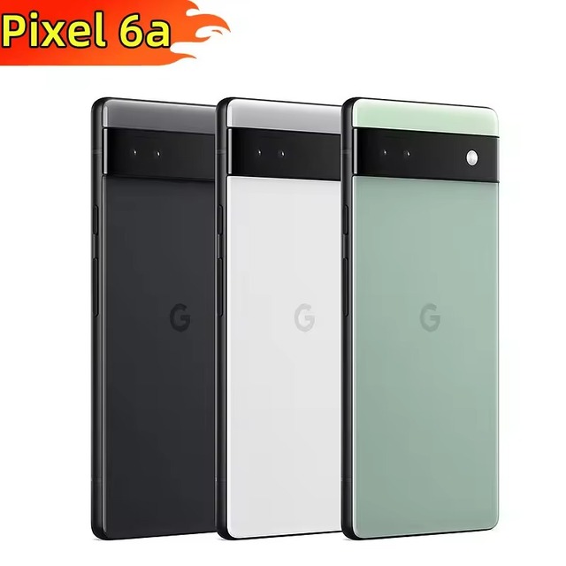 High Quality Cheap Unlocked Used Google Pixel 6a A+ Grade Original Renewed 6GB RAM 6.1" Screen 128GB Storage Wholesale Low Price