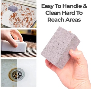 <span class=keywords><strong>Pierre</strong></span> <span class=keywords><strong>ponce</strong></span> de nettoyage pour <span class=keywords><strong>barbecue</strong></span> 10*7*4cm 100% matériau en verre écologique - Product Image 4