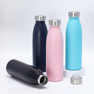 Stainless Steel Water <b>Bottle</b> 500Ml Insulated For Outdoor Camping - Product Image 1