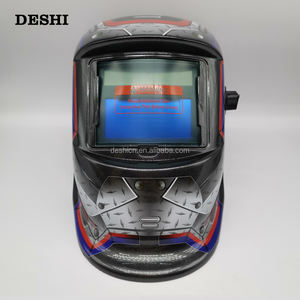 वेल्डिंग मास k ऑटो Darkening हेलमेट फैशन पैटर्न वेल्डिंग हेलमेट सौर सेल/बदली लिथियम बैटरी - Product Image 4