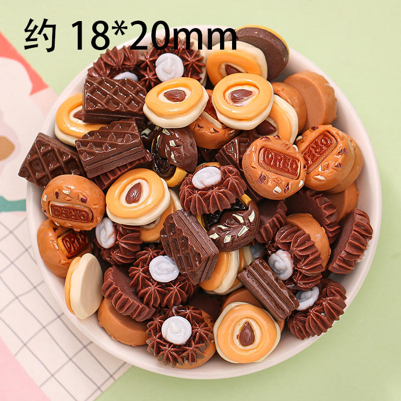 Mixte chocolat biscuit série aléatoire cheveux