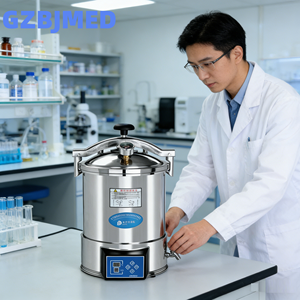 אוטוקלב מעבדתי 24 ליטר 18 ליטר מעקר בקיטור בלחץ עם צג דיגיטלי - Product Image 1