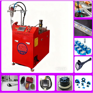 Equipo de Dosificación y Encapsulado de Pegamento de Dos Componentes AB con <span class=keywords><strong>Pistola</strong></span> de Pegamento Manual y Pedal - Product Image 4