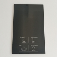 Panneaux en verre trempé sérigraphiés de haute qualité en verre Gorilla pour les systèmes de contrôle d'accès